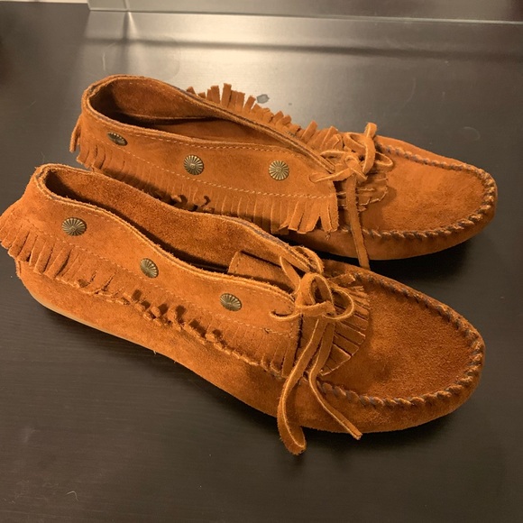 authentic leather moccasins